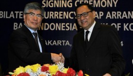 Bilateral Swap with Korea Strengthens Rupiah